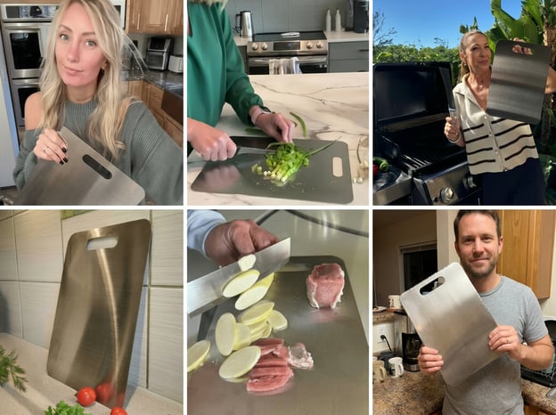 PureKlinge titanium cutting board