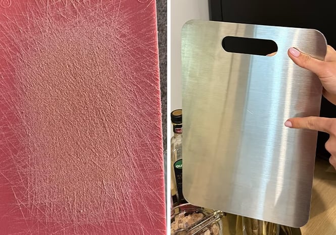 PureKlinge titanium cutting board